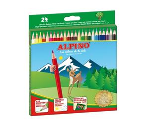 Alpino AL010658 pastello colorato Multicolore 24 pz
