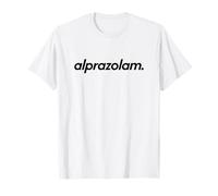 Alprazolam Xanax Design Principio Attivo Divertente Maglietta