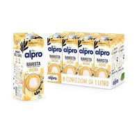 ALPRO BARISTA, bevanda all'AVENA, 100% vegetali, ideale con il caffè (8 confezioni x 1 Litro)