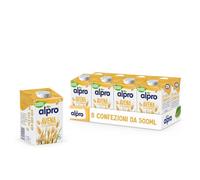 ALPRO CLASSICO, Bevanda all'AVENA, Naturalmente Senza Lattosio, con Vitamine B2, B12 e D2-8 Confezioni da 500 ml