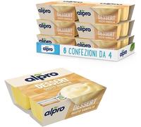 ALPRO DESSERT 100% Vegetale al gusto VANIGLIA (6 confezioni da 4x125 g)