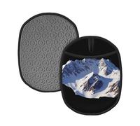 Alps Snow Mountains - Sottovaso in silicone, 2 pezzi, per tavolo da cucina/picnic all'aperto/hot pot essenziale (1-2 pezzi opzionali)