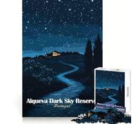 Alqueva Dark Sky Reserve Puzzle da 1000 pezzi per adolescenti, abilità analitiche, rilassante, con incastri precisi, regalo di Natale (38x52cm)