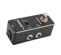 ALR-3 Signal Switcher per effetti chitarra loop con struttura in metallo, funzionamento silenzioso del piede e supporto Dual Path