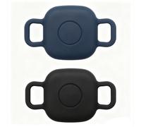 Alrens 2 supporti per collare per cani per Tile Life360 Mate (2024) 2022 Bluetooth Tracker, custodia protettiva impermeabile in silicone per collare per gatti, ultra resistente, resistente ai graffi