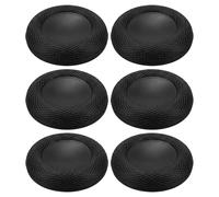 Alrens 6 tappi per joystick per PS5, in TPU, antiscivolo, per controller PS5, ricambi analogici per PS5/PS4/Edge e Steam Deck, accessori essenziali per controller PS5 per giocatori