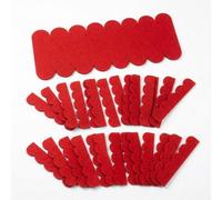 Alriedy 21 mini tegole autoadesive, per casetta degli uccelli, per nidi, conigli, hotel per insetti, ideali per fai da te e modellismo, colore: rosso vinaccia
