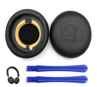 Alriedy Cuscinetti auricolari di ricambio per cuffie di Jabra Evolve2 65/Evolve 65/Evolve2 40/Elite 45h, Accessori in pelle proteica Morbida, Confortevole Jabra Per Evolve2 65 Padiglioni, Ricambi Per