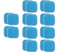 Alriedy Set di cuscinetti in gel di ricambio, 20 pezzi, 45 x 45 mm, compatibile con dispositivi Beurer EM 59 Heat TENS, elettrodi TENS per addominali, stimolazione muscolare e rilassamento mestruale