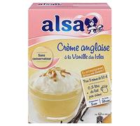Alsa Preparazione Vaniglia des Isles Anglaise Crema, 3 bustine da 300 g - 3 confezioni