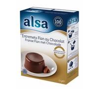 Alsa Desserts Cioccolato Flan 1,1 kg 100 porzioni