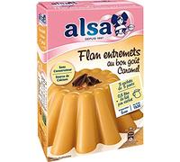 ALSA Preparazione flan entreemets con buon sapore di caram