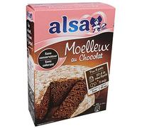 Alsa - Preparazione per torte morbide al cioccolato, 435 g, 3 pezzi