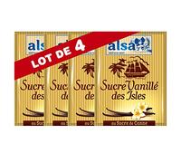 Alsa Zucchero Vanigliato Isole di 7 Bustine 53G (Lotto 4)