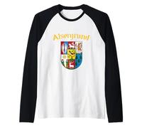 Alsergrund - Wien Vienna 9. Bezirk 1090 Maglia con Maniche Raglan