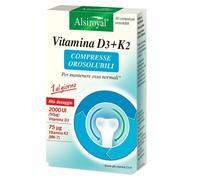 Alsiroyal Vitamina D3 + K2 | 30 Compresse Orosolubili