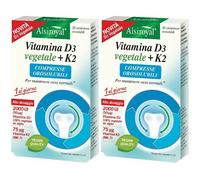Alsiroyal Vitamina D3+K2 Compresse Orosolubili Set da 2 2x30 pz Compre