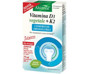 alsitan Alsiroyal vitamina d3+k2 30 compresse orosolubili