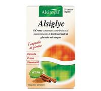ALSITAN Gmbh Integratore Alsiglyc con cromo e cannella, 30 capsule