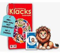 Alster- und ElbHarmonie Lettere Klacks - Gioco di carte ABC per bambini a partire dai 4 anni | Gioco educativo con animali e lettere | Alfabeto giocoso apprendimento | 148 carte I 2-10 giocatori