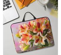 Alstroemeria - Custodia per computer portatile da 14", leggera, impermeabile, antiurto, custodia da viaggio per tablet da 13-14 pollici