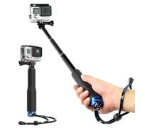 Alsukeay Bastone Selfie Estensibile Hand Grip Palmare Monopiede Alluminio Telescopico Pole (7-19") Compatibile con GoPro Hero 11 10 9 8 7 6 5 4 3+ 3 Session SJ4000 SJ5000 Action Cameras