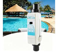 ALSUP Cloratore Intelligente A Cella di Sale, Generatore con Funzione di Memoria E Allarme Guasti per Piscine E Vasche 12g/h