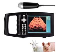 ALSUP Ecografo Veterinario, Scanner Portatile B-Ultra Sound, con Sonda da 3.5 MHz, Per Pecore, Cani, Gatti E Maiali