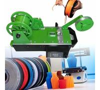 ALSUP Estrusore di Filamenti Desktop 3D, Macchina per Estrusori di Filamenti 3D Regolabile A velocità Migliorata, Diametro del Filamento di 1.75mm Green