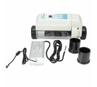 ALSUP Generatore di Cloro Salato Automatizzato, 8-20g/h Cloratore con Protezione Flusso Acqua per Piscine E Spa Fino A 85m³ 8g/h