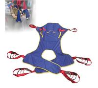 ALSUP Imbracatura per Sollevamento per Disabili per Tutto Il Corpo, Sollevatore per Toelette per Imbracatura con Intaglio per Comode E Poggiatesta