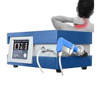 ALSUP Macchina di Terapia delle Onde d'urto extracorporea,0,5-10 Bar 1-21Hz Equipaggiamento di Terapia delle Onde d'urto pneumatica,Macchina a Onde d'urto Multifunzionale con 5 Teste di Massaggio