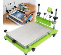 ALSUP Macchina Serigrafica, Macchina Serigrafica Manuale A Schermo Piatto, Altezza Regolabile, Piano di Lavoro Ispessito, per Vetro, Plastica, Legno E Altri Prodotti Piatti S