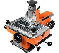 ALSUP Manuale in Acciaio goffratura Macchina Metallo Lega di Alluminio Nome Piastra Dog Tag ID Card stampaggio Etichetta incidere goffratore marcatura Strumento,6mm