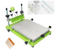 ALSUP Stampante Serigrafica Manuale, Kit Serigrafia Professionale, per Vetro, Plastica, Legno E Altri Prodotti Piatti M