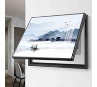 ALSUPEU Coperchio per Scatola elettrica Scatola di Distribuzione Contatore Flip,Coperchio Decorativo per Scatola Elettrica,Pittura Decorazione da Appendere Nascondi Dipinti,008,60 * 50cm