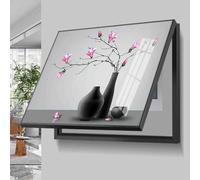 ALSUPEU Coperchio per Scatola elettrica Scatola di Distribuzione Contatore Flip,Coperchio Decorativo per Scatola Elettrica,Pittura Decorazione da Appendere Nascondi Dipinti,009,50 * 40cm