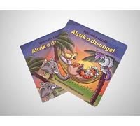 "Alszik a Dzsungel" Hungarian Children's Board Book About Animals in the Jungle going to bed