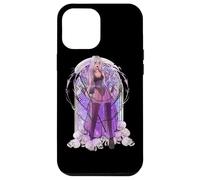 Alt Girl with Scythe and Skulls Mall Goth Y2K Goth Trad Goth Custodia per iPhone 12 Pro Max