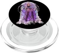 Alt Girl with Scythe and Skulls Mall Goth Y2K Goth Trad Goth PopSockets PopGrip per MagSafe