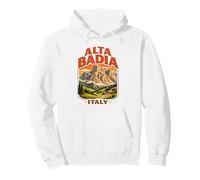 Alta Badia Italia Dolomiti Sci Montagna Snowboard Sci Felpa con Cappuccio