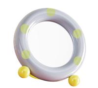 Alta definizione amichevole di vetro di vanità di viaggio e costruzione infrangibile e portatile flessibile degli angoli