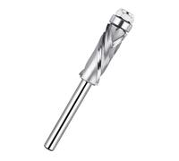 Alta efficienza doppia elicoidale taglio router Bit per la lavorazione del legno con design a cuscinetto singolo e costruzione in lega robusta lega singolo cuscinetto doppia elica taglio router bit