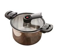 Alta Efficienza In Acciaio Inox 3.6/5.4L Capacità Veloce Preparazione Del Pasto Fornello Per 4 5 Persone Famiglia In Acciaio Inox Pan