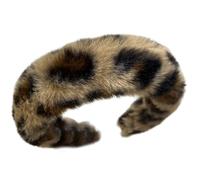 Alta Elasticità Leopardi Fasce per capelli Modello Creativo Fasce per capelli Versatili Per Le Donne di Moda Abbigliamento Casual Hairband