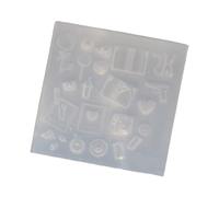 Alta Elasticità Unghie Realistiche Art Mold Silicone per Principianti Resina Decorativa Artigianato & Manicure Design Unico Strumento Unico del Chi