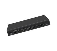 Alta fibra ottica di Ethernet del porto 10Gbps di rendimento 8 che commutano le spine non gestite e giocano bassa latenza bassa latenza