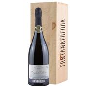 Alta Langa Brut DOCG Limited Edition Fontanafredda 2019, Magnum 1,5 ℓ, Cassetta di legno