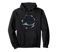 Alta Marea Bassa Marea Malato Soggiorno al Tuo Fianco Nautico Felpa con Cappuccio, Unisex per Adulti, Nero, L