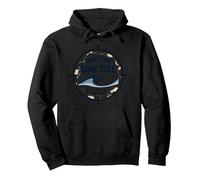 Alta Marea Bassa Marea Malato Soggiorno al Tuo Fianco Nautico Felpa con Cappuccio, Unisex per Adulti, Nero, S